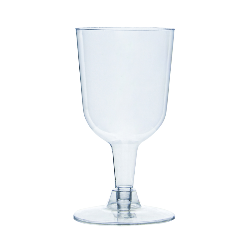 10 verres à vin 18CL transparent en plastique epais - L'Incroyable