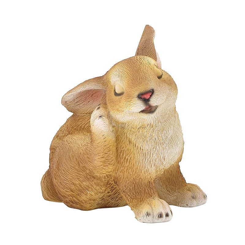 Figurine lapin joueur