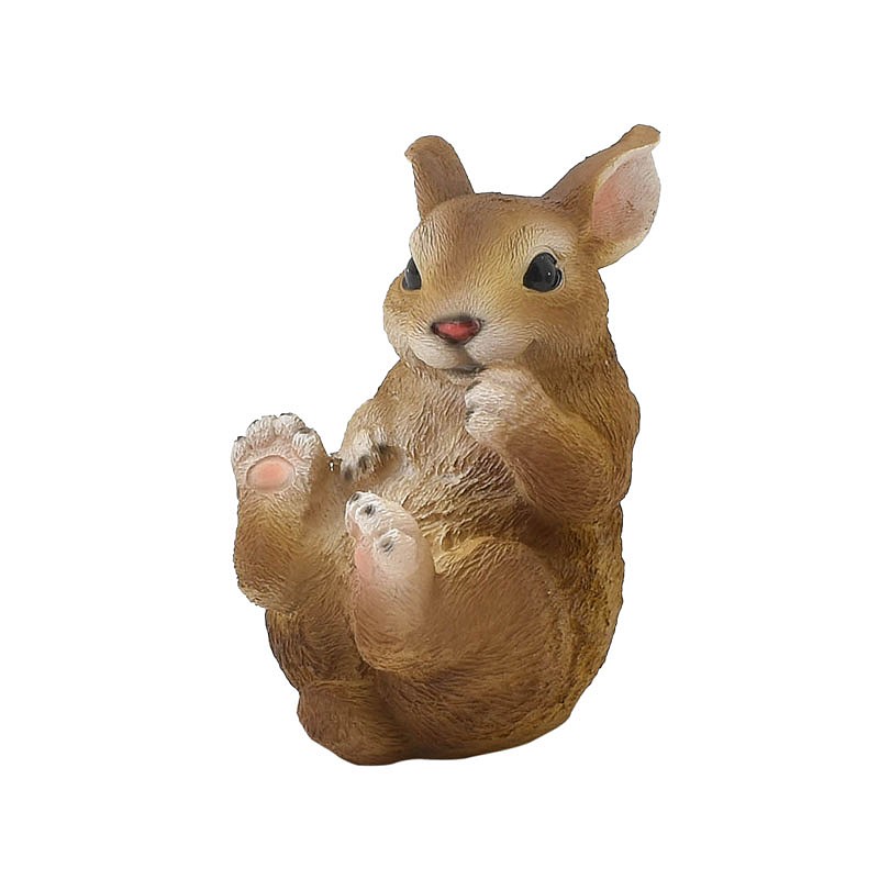 Figurine lapin joueur