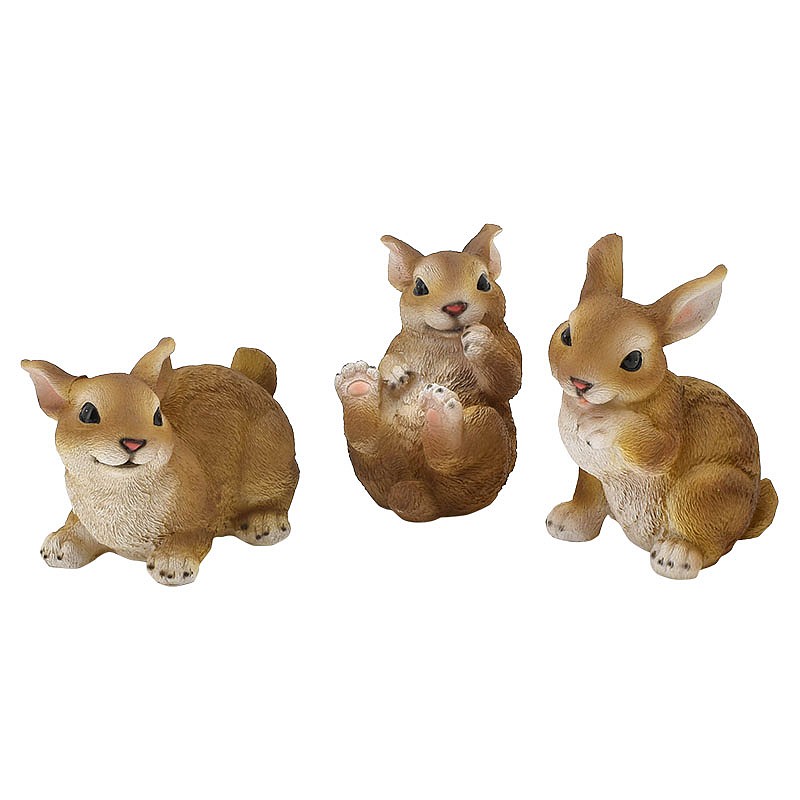 Figurine lapin joueur