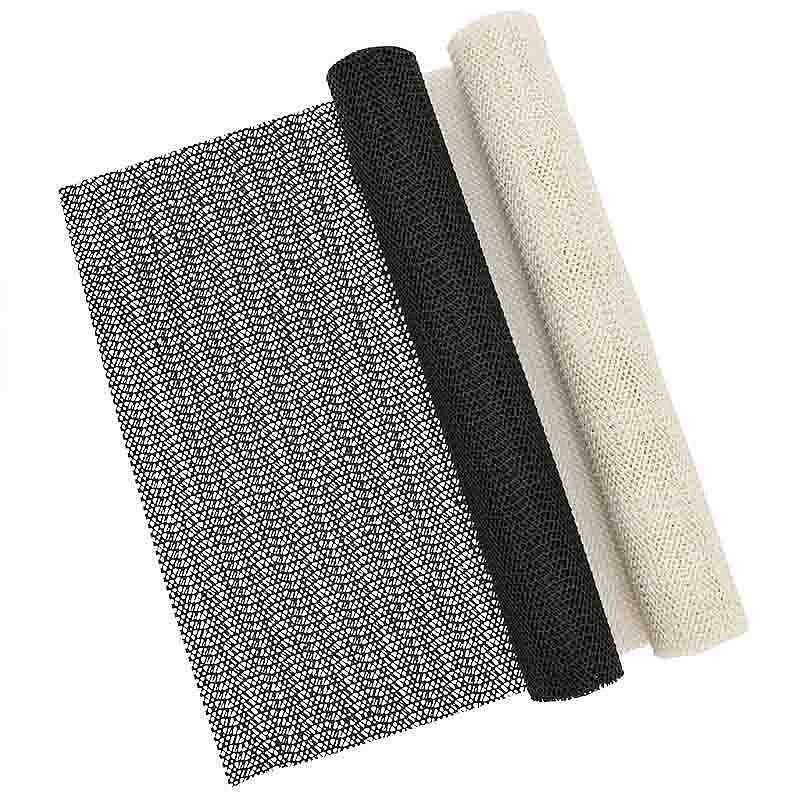 Rouleau de tapis antidérapant ass.noir/blanc - L'Incroyable