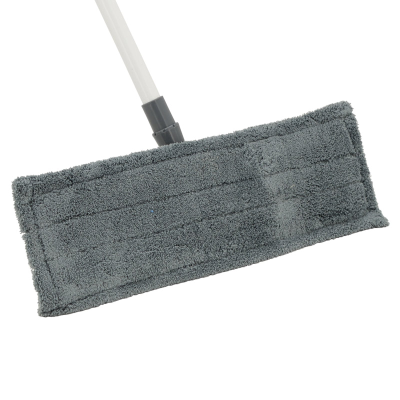 Balai lavage à plat microfibre gris - L'Incroyable