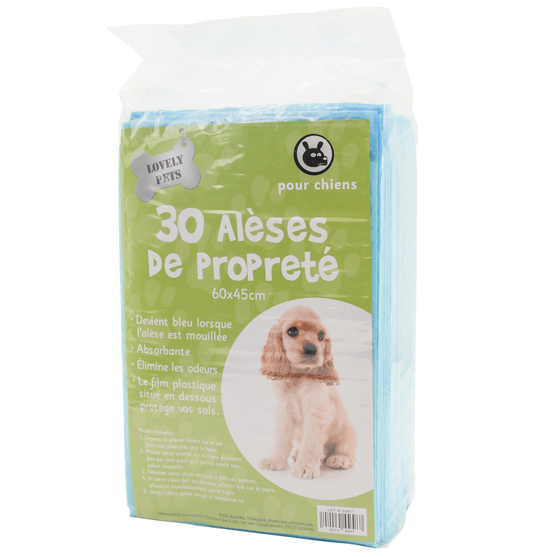 30 alèses pour chien