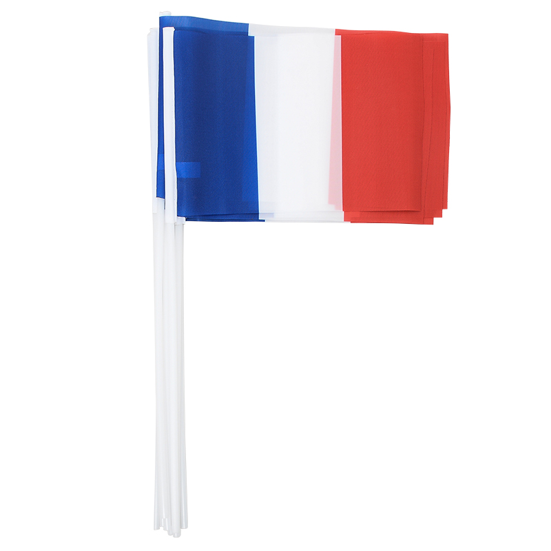 Drapeau tricolore 'Allez la France!