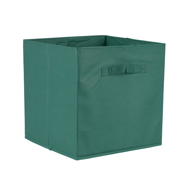 cube de rangement tissu - Vert