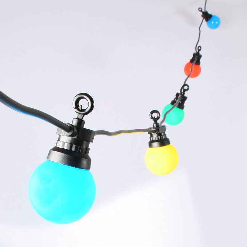 Guirlande lumineuse 'Guinguette' 11m led multicolores - L'Incroyable