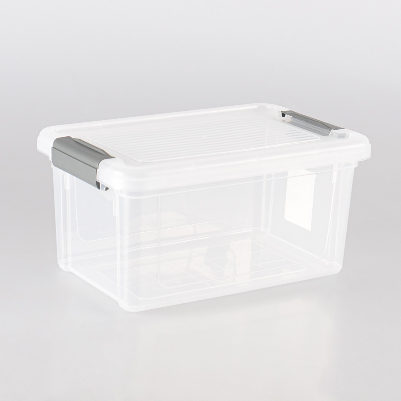 Caisse de rangement plastique transparent 17 litres