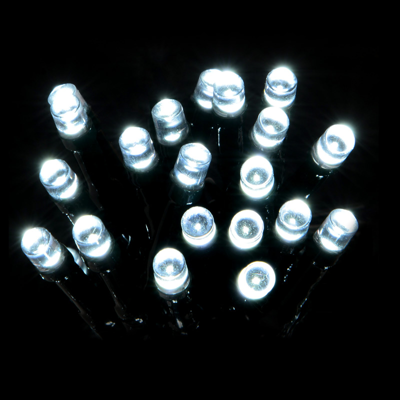 Guirlande lumineuse 10 LED blanc chaud blanc chaud - L'Incroyable
