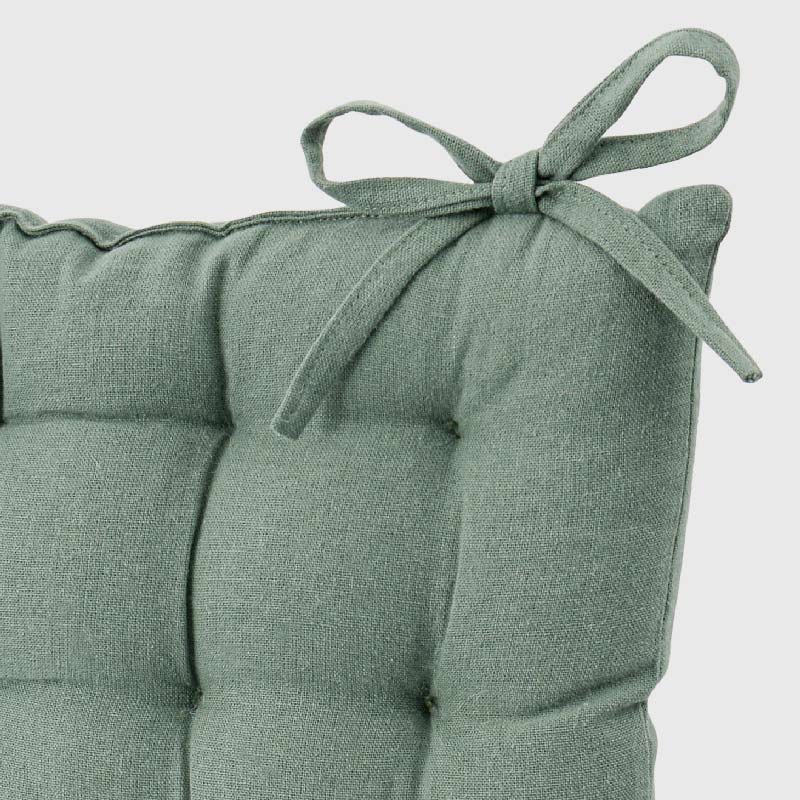 Dessus de chaise 'Holy' en coton vert