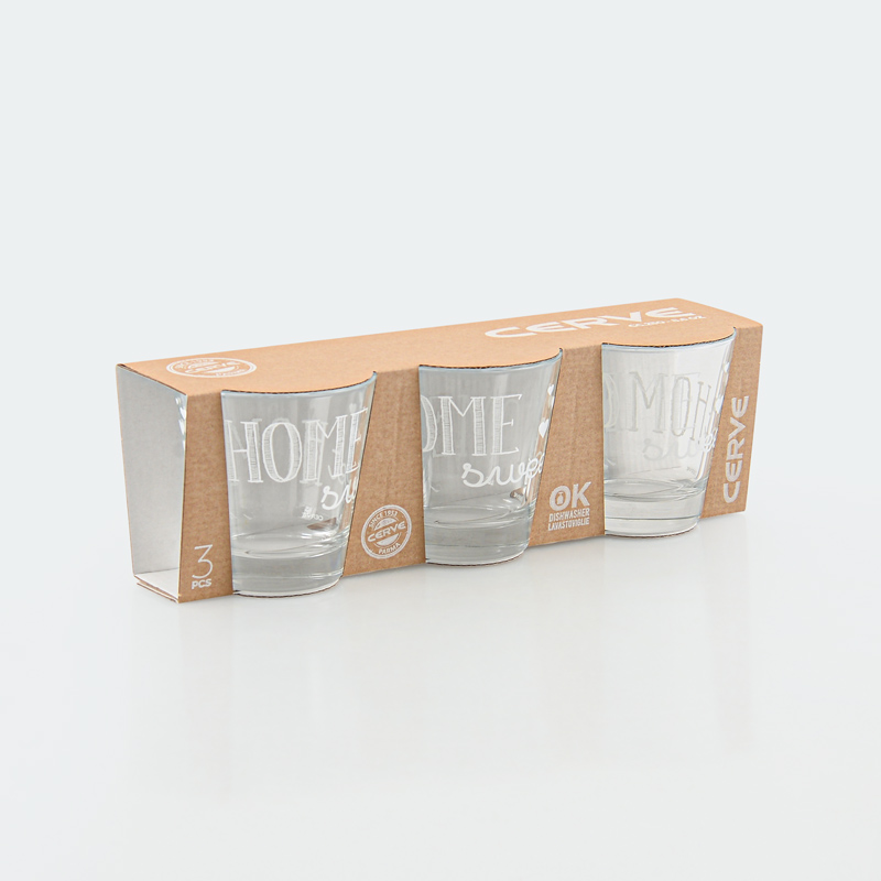 Lot de 3 verres 'Easy White' 25cl 