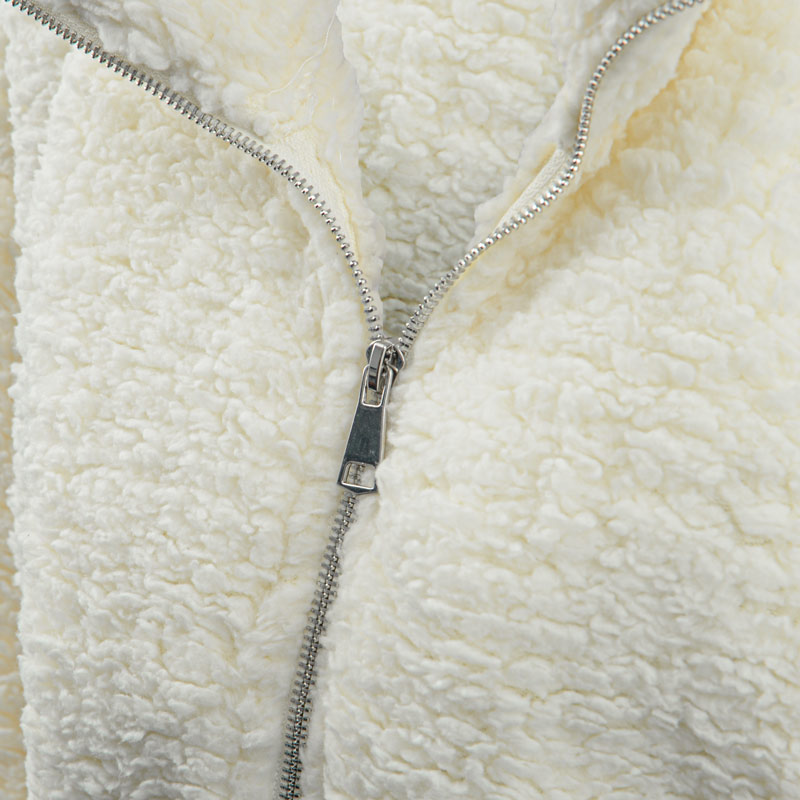 Sweat sherpa 'Homewear' écru