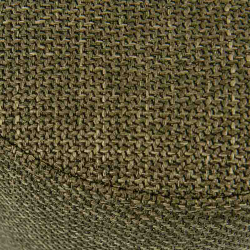 Pouf 'Thylane' forme de trèfle vert olive