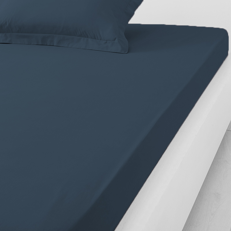 Drap housse 'Dream' bleu marine