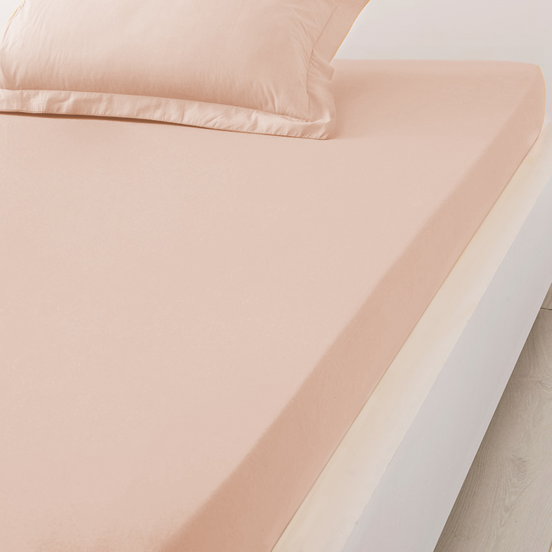 Drap housse 'Dream' rose poudre