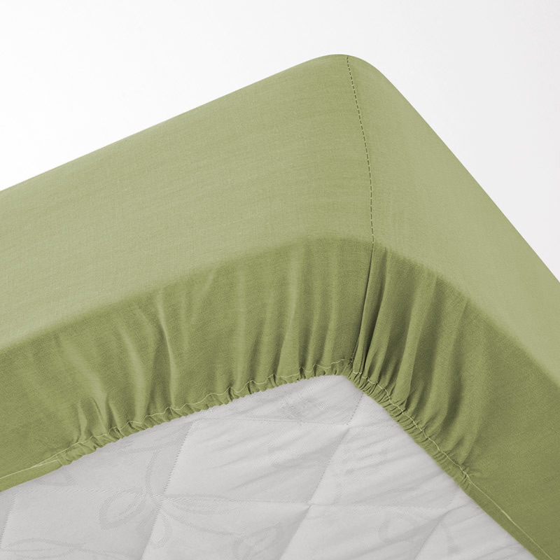 Drap housse 'Dream' vert sauge