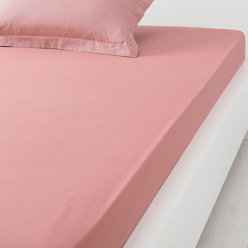 Drap housse 'Dream' rose pêche