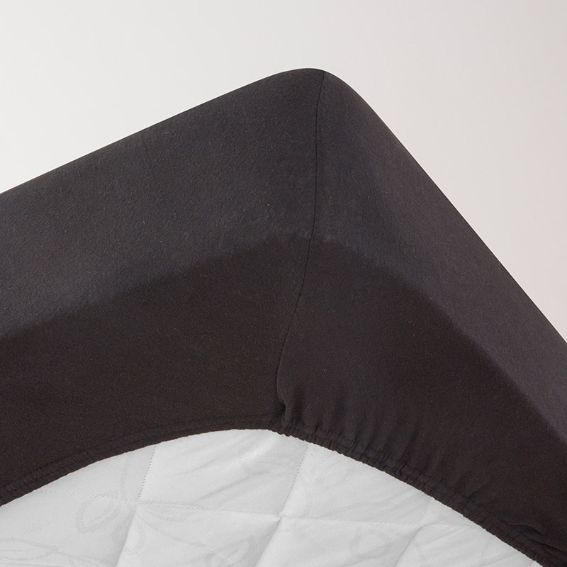 Drap housse 'Dream' noir 140x190cm - L'Incroyable