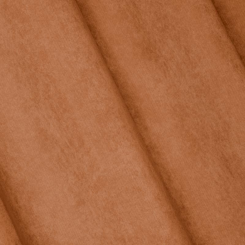 Rideau occultant isolant 'Toundra' terracotta