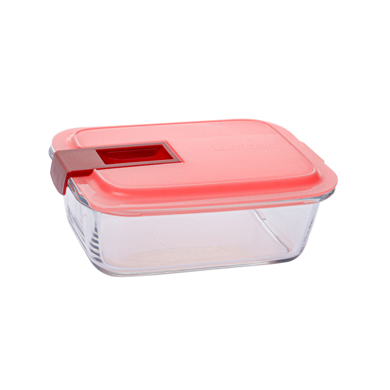 Boîte alimentaire 'Easy box' 82cl corail