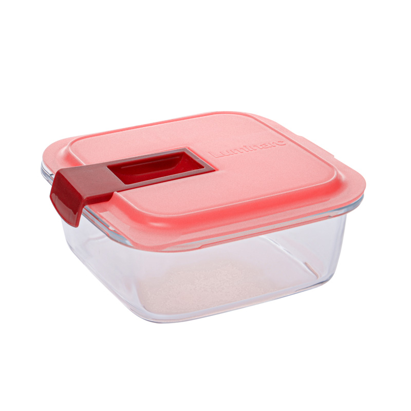 Boîte alimentaire 'Easy box' 76cl corail