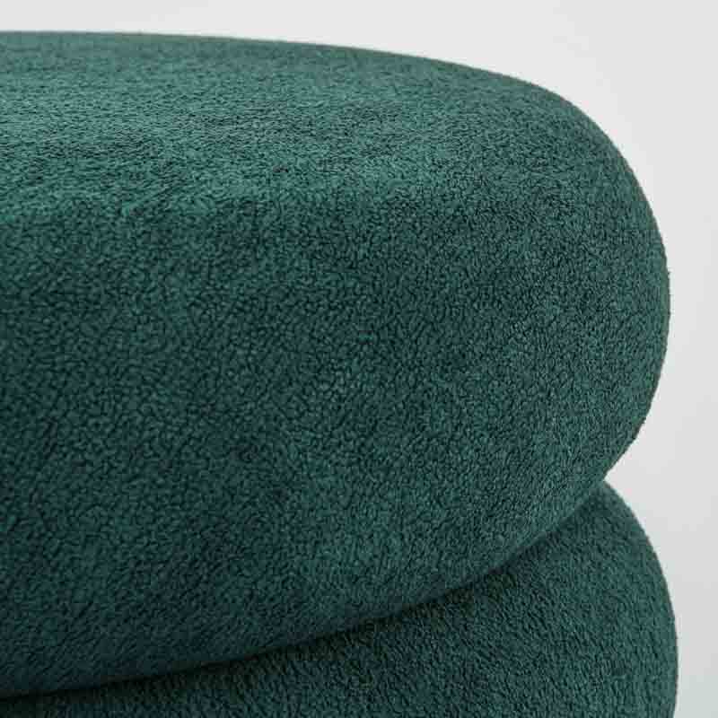 Pouf 'Luxury' couleur kaki