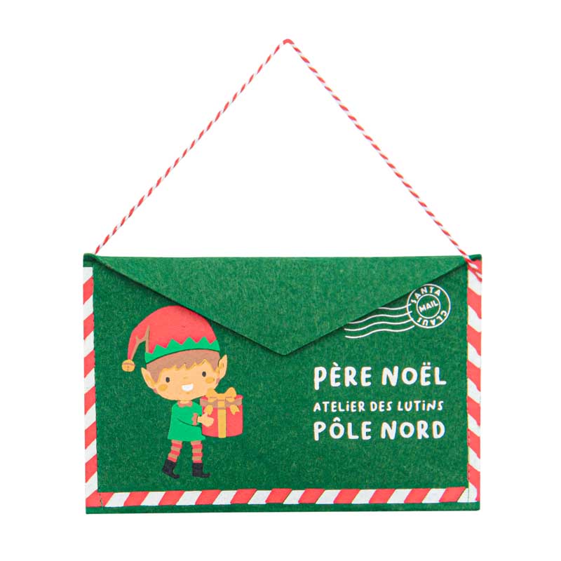 Enveloppe lettre au père Noël  