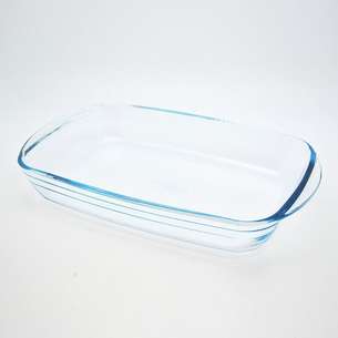 Plat 1L avec couvercle Ô cuisine transparent- rouge en verre - plastique -  L'Incroyable