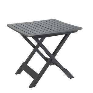 Table de jardin 'Queen' anthracite - L'Incroyable