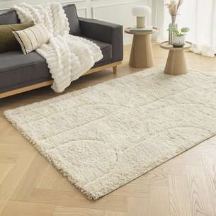 The Living Store - Tapis en bambou 150x200 cm Marron